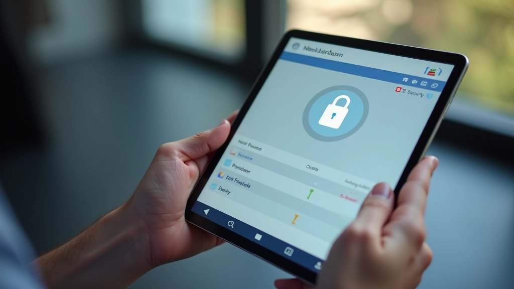 Dva zařízení — telefon a tablet — s ikonami zámku a synchronizace, která mezi nimi běží